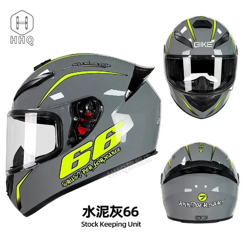 Full Face Motorcycle Helmet With Bluetooth - Bluetooth Tam Yüz Motosiklet Kaskı –