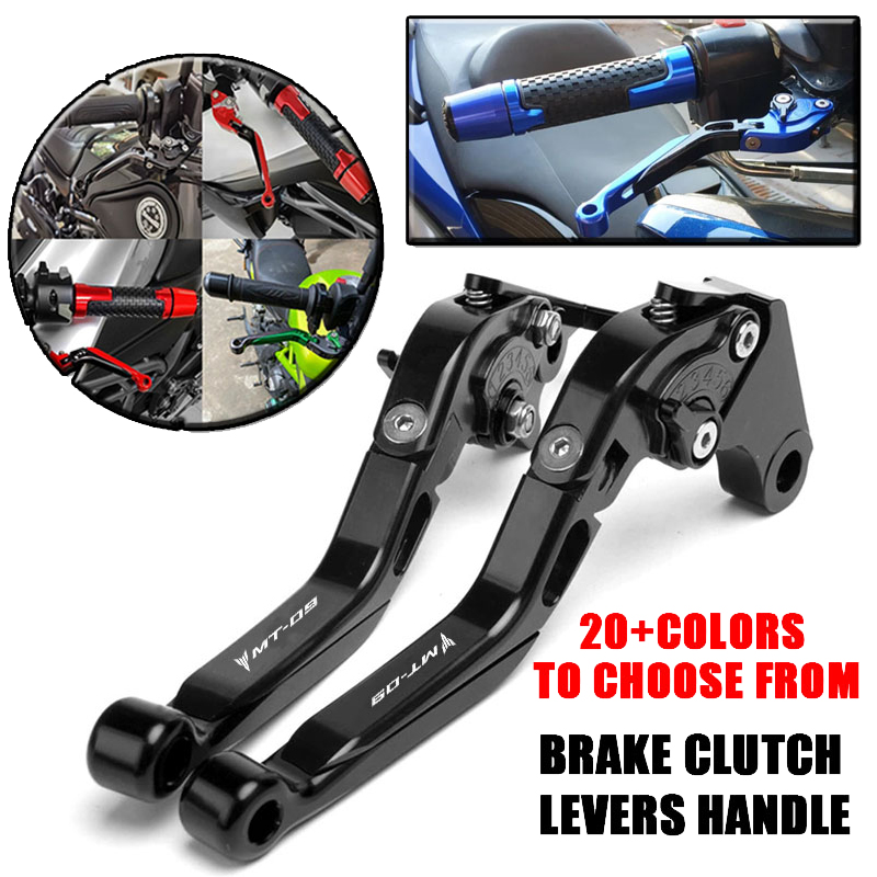 Cnc Aluminum Adjustable Brake Clutch Levers - YAMAHA MT-09 MT09 MT mt 09