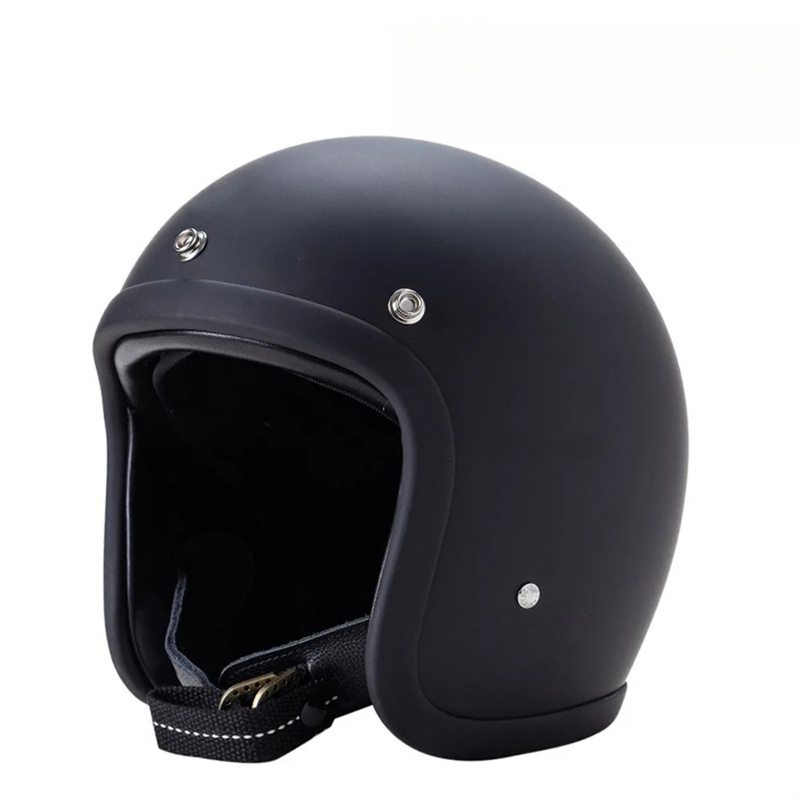 Vintage Open Face Retro Helmet - 2-26 Yeni Retro 500TX Açık Yüz