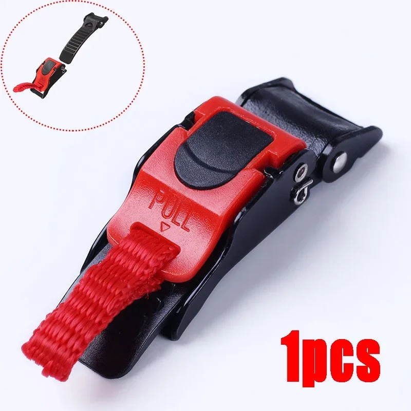 Quick Release Buckle Motorcycle Helmet - 1 adet motosiklet kask hız klip