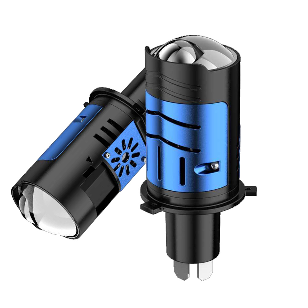 Universal Motorcycle Led Headlight Projector - 140W H4 LED Far Ampulü Projektör