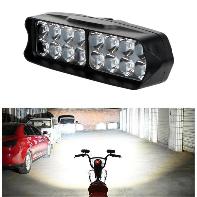 Universal Motorcycle Led Headlight Projector - Motosiklet far 12v Spot başkanı işık