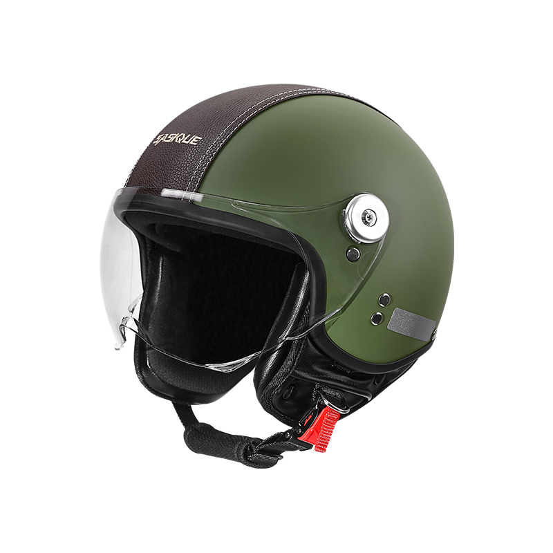 Vintage 3/4 Açık Yüz Motosikle - Vintage Open Face Retro Helmet incelemesi ve fiyatı