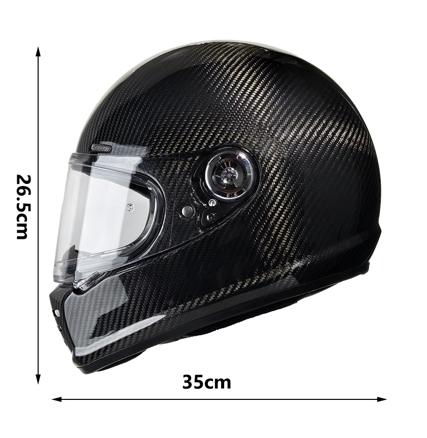 Bluetooth özellikli, 3K karbon - Full Face Motorcycle Helmet With Bluetooth incelemesi ve fiyatı