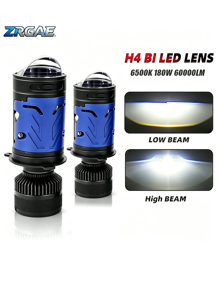 2 Adet H4 Bi Mini LED Projektö - Universal Motorcycle Led Headlight Projector incelemesi ve fiyatı
