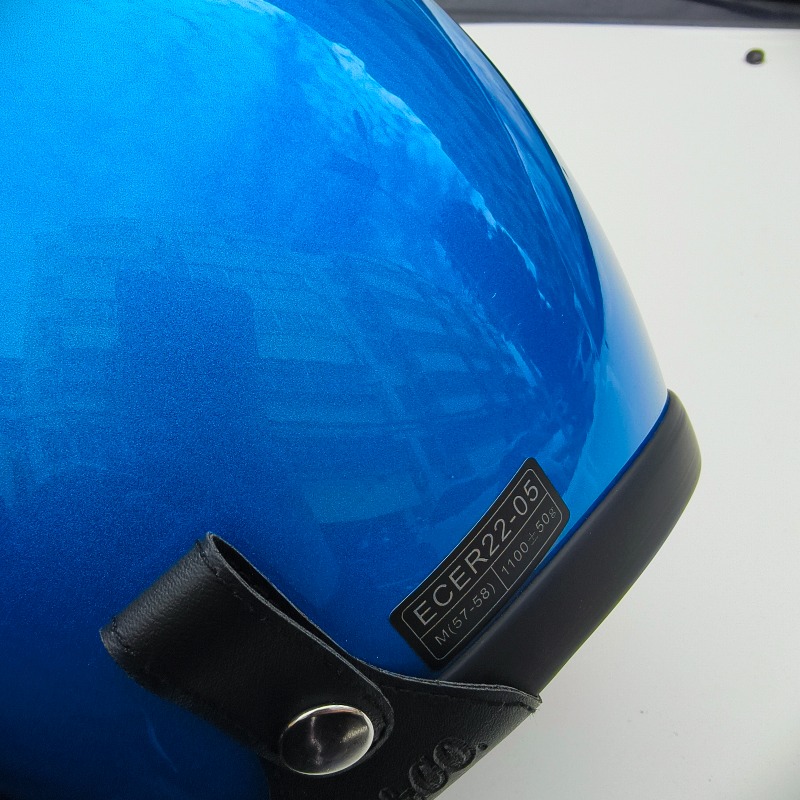 Japon Kore Tarzı Açık Yüz Moto - Vintage Open Face Retro Helmet incelemesi ve fiyatı