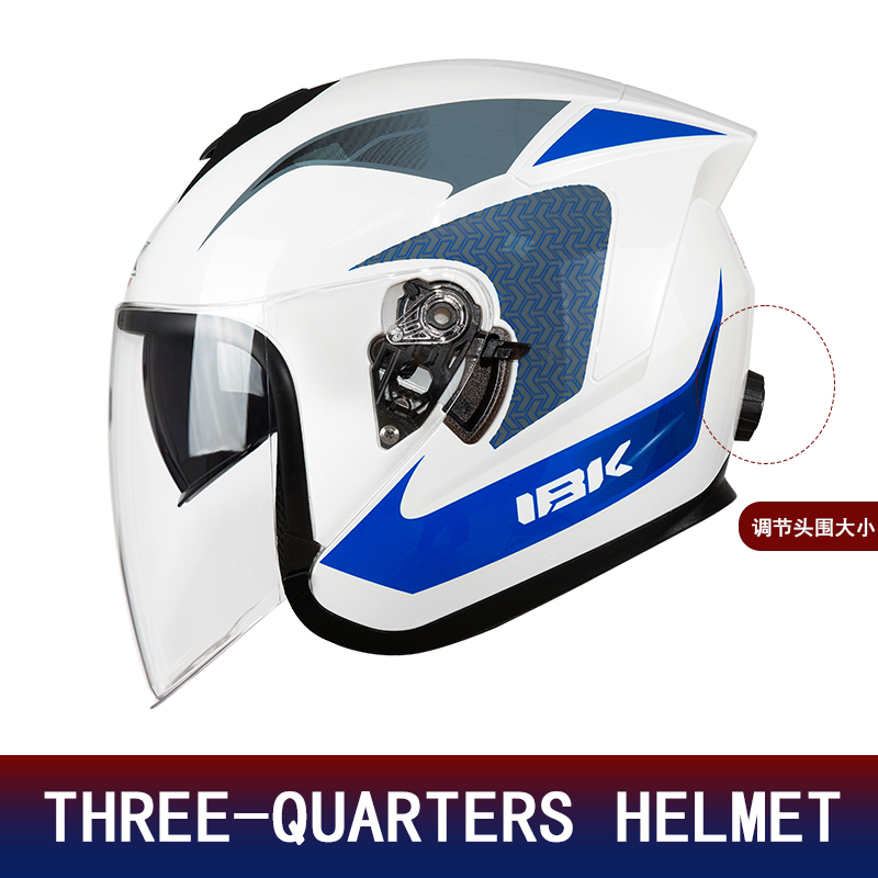 Çift Lensli 3/4 Yarım Yüz Moto - Motorcycle Helmet Inner Sun Visor Lens incelemesi ve fiyatı