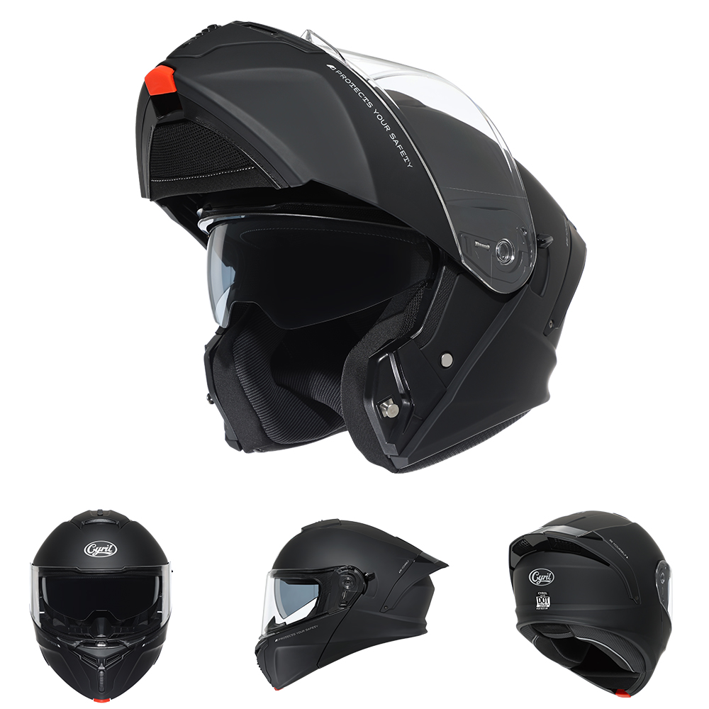 CYRIL Modüler Kask Motosiklet  - Modular Flip Up Motorcycle Helmet Dot Approved incelemesi ve fiyatı