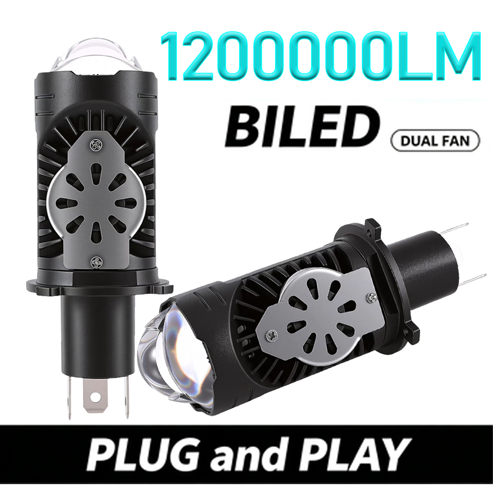 CANBUS H4 Bi LED Ampuller Arab - Universal Motorcycle Led Headlight Projector incelemesi ve fiyatı