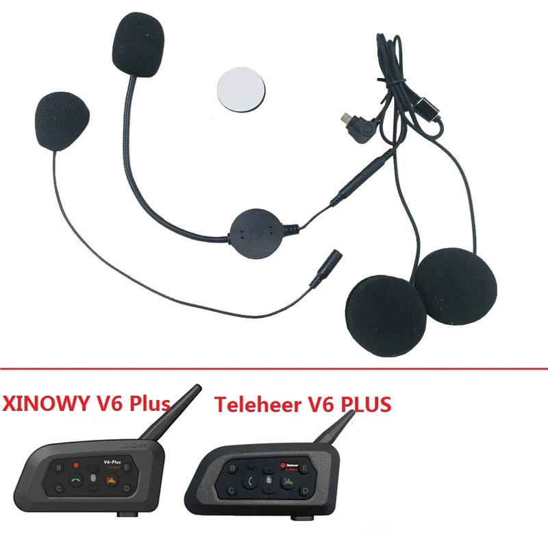 Tip-C Kulaklık Hoparlörü 2'si  - Universal Motorcycle Helmet Intercom Headset incelemesi ve fiyatı