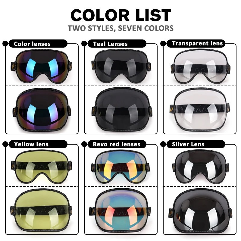 Uchoose Fit tüm Vintage Retro  - Vintage Open Face Retro Helmet incelemesi ve fiyatı