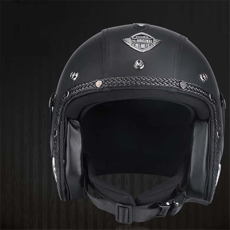 Yeni varış kaskları açık yüz 3 - Vintage Open Face Retro Helmet incelemesi ve fiyatı