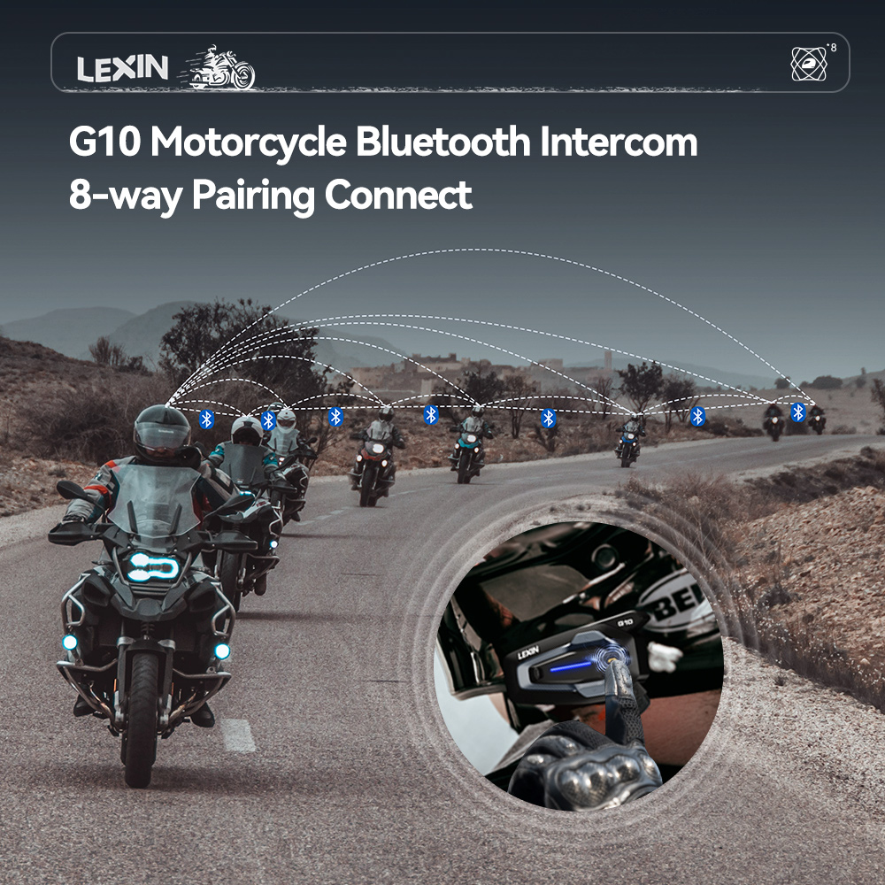 NEW-LEXIN G10 Motosiklet Kask  - Universal Motorcycle Helmet Intercom Headset incelemesi ve fiyatı