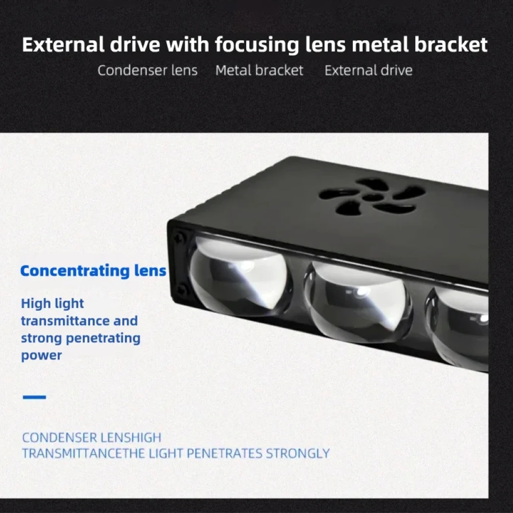 Araba Izgarası LED Far Çalışma - Universal Motorcycle Led Headlight Projector incelemesi ve fiyatı