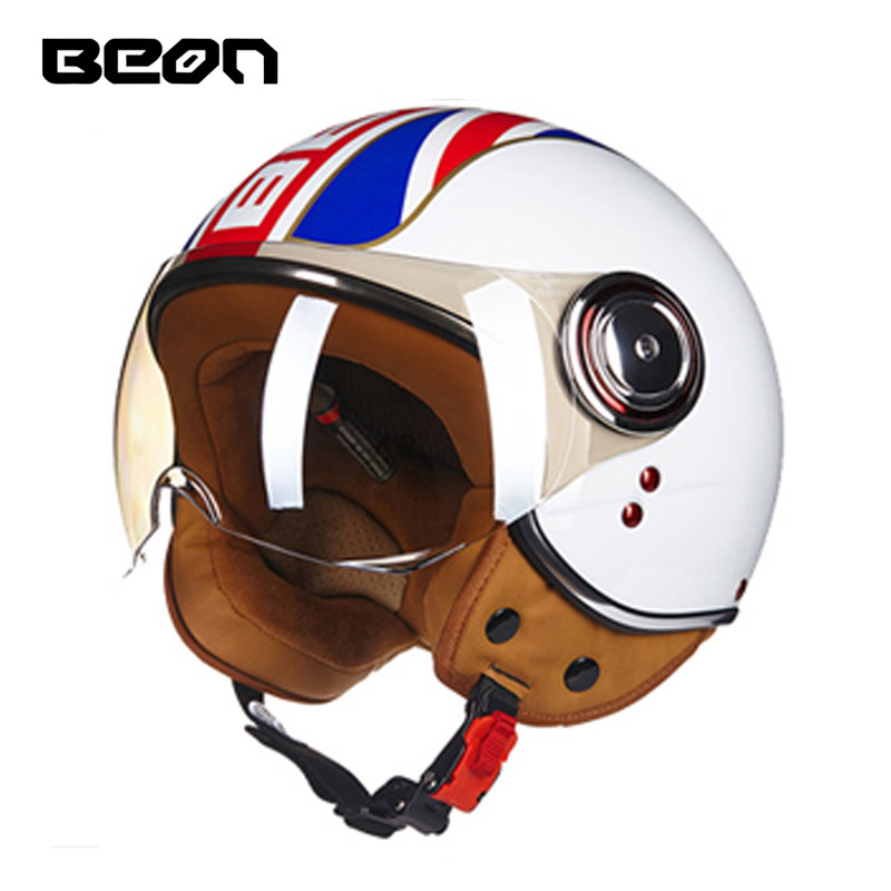 Capacete BEON 110B Açık Yüz Mo - Vintage Open Face Retro Helmet incelemesi ve fiyatı