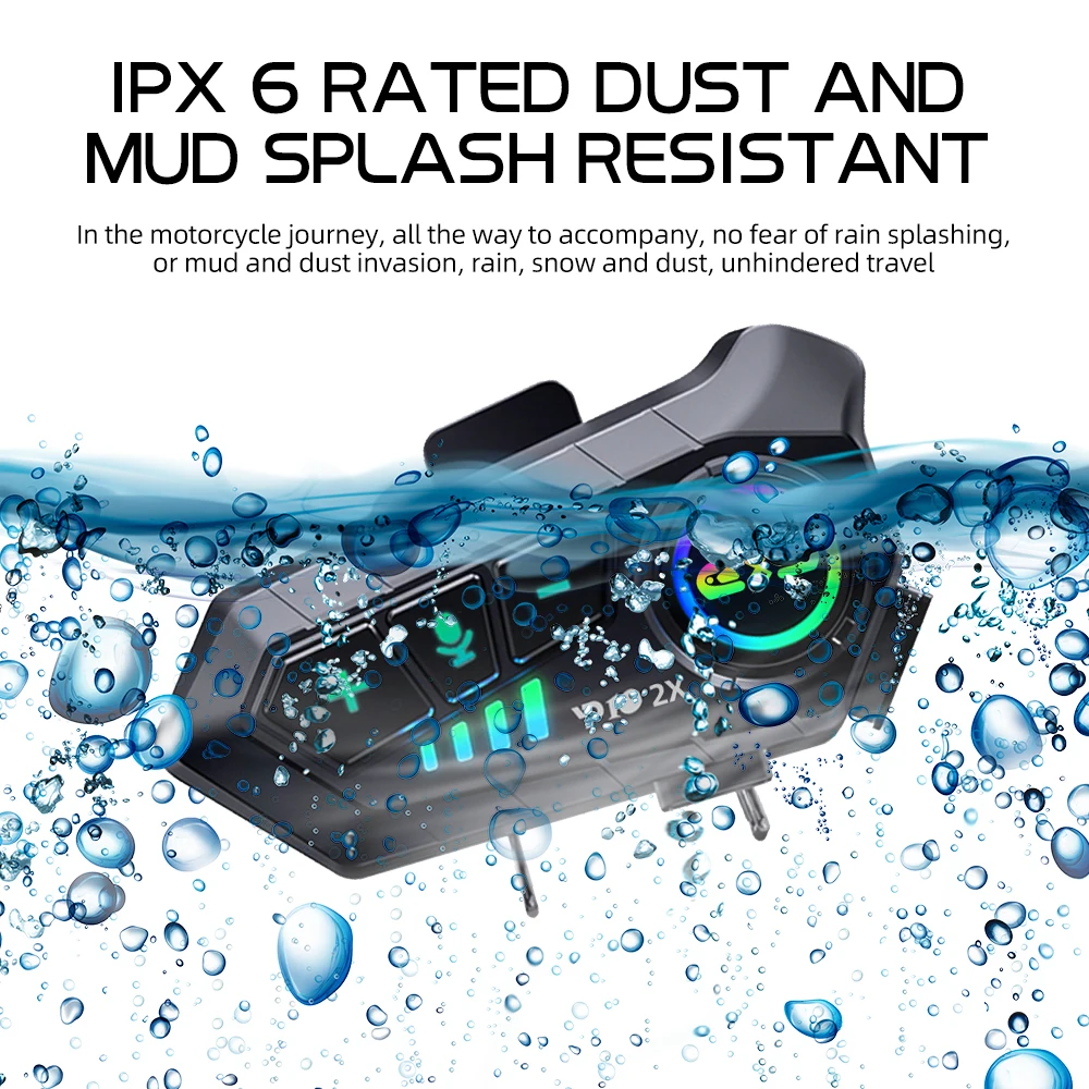 Y10 2x Motosiklet Interkom Blu - Universal Motorcycle Helmet Intercom Headset incelemesi ve fiyatı