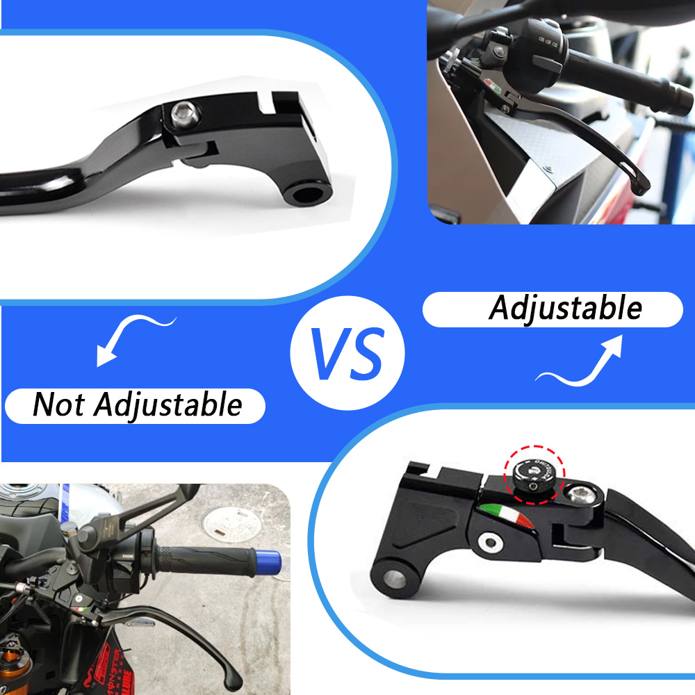 Motosiklet CNC Katlanır Debriy - Cnc Aluminum Adjustable Brake Clutch Levers incelemesi ve fiyatı