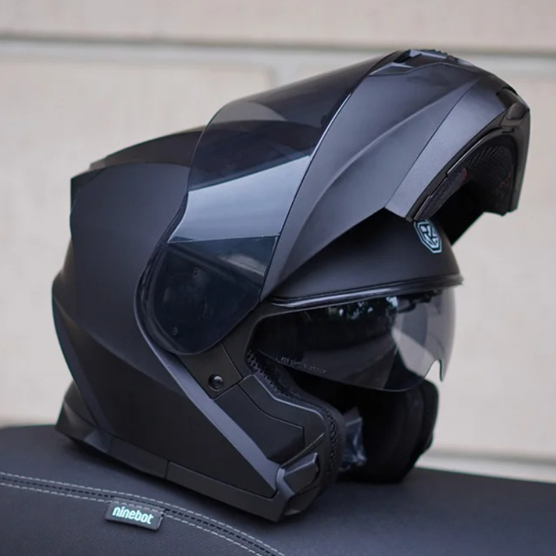 Orz Tam Yüz Çift Vizör Motosik - Modular Flip Up Motorcycle Helmet Dot Approved incelemesi ve fiyatı