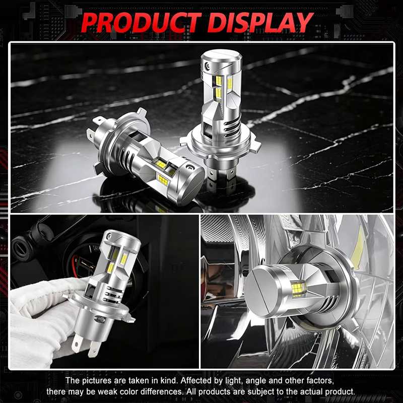 H4 LED Canbus Farlar 12V 9003  - Universal Motorcycle Led Headlight Projector incelemesi ve fiyatı